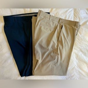 Two pair of Walter Hagen Men’s 11 Majors Golf Pants. Size 34